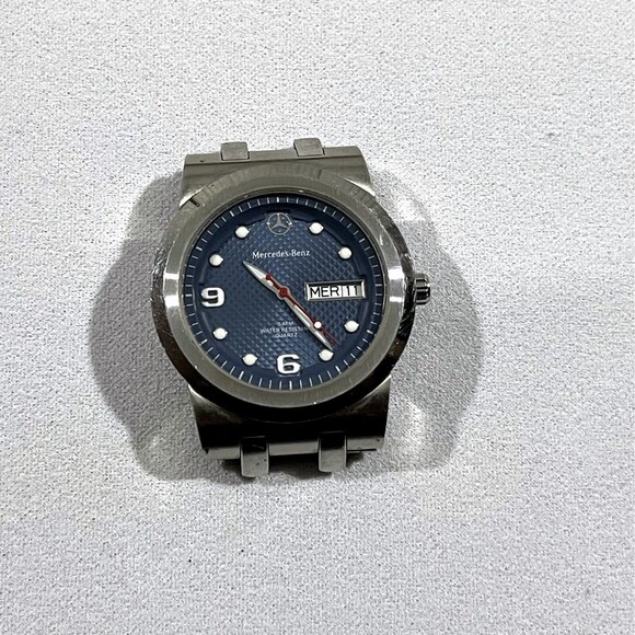 Other - Mercedes 5 ATM Water Resistant Quartz RA517 Swiss Movement Watch Steel RARE